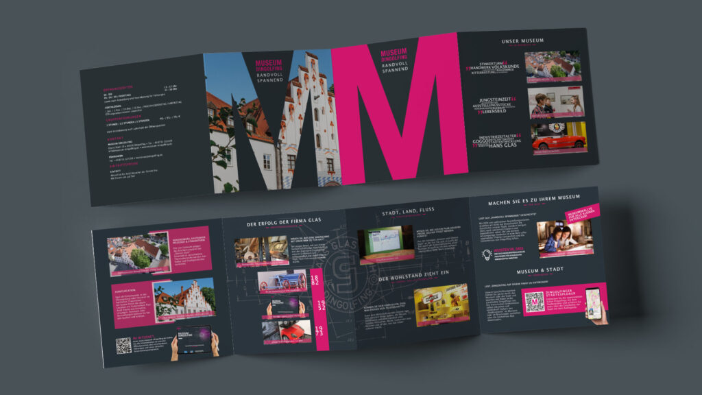Museum Dingolfing Grafikdesign Titelbild