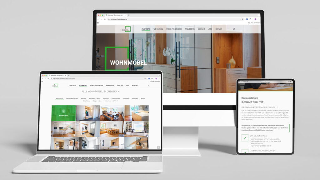 Titelbild Webdesign Steinberger