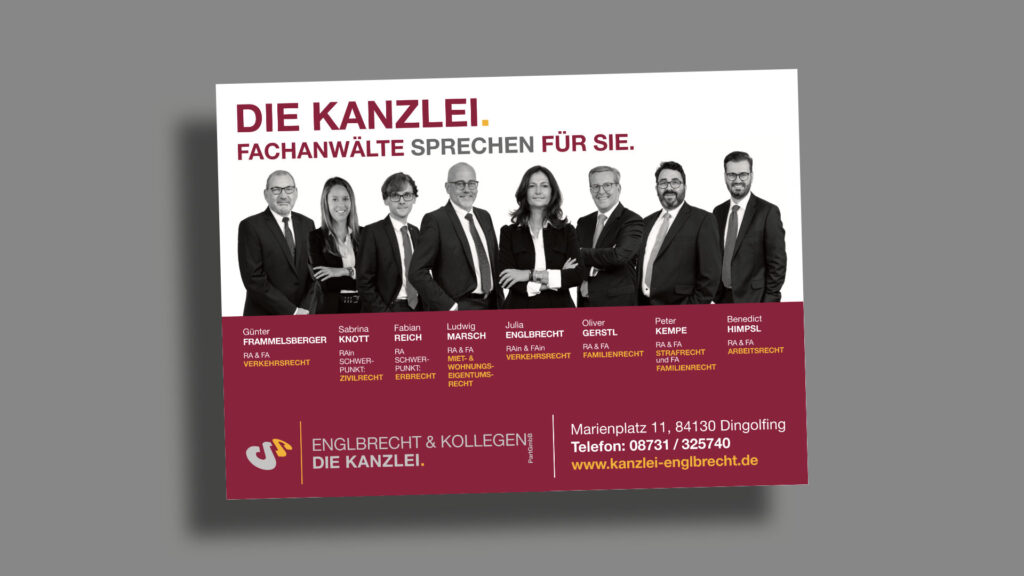 Titelbild Grafikdesign Kanzlei Englbrecht