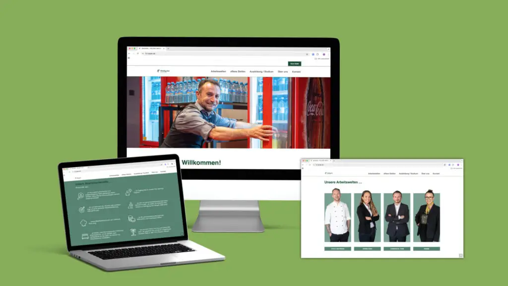 Titelbild Webdesign Holiday Inn Career