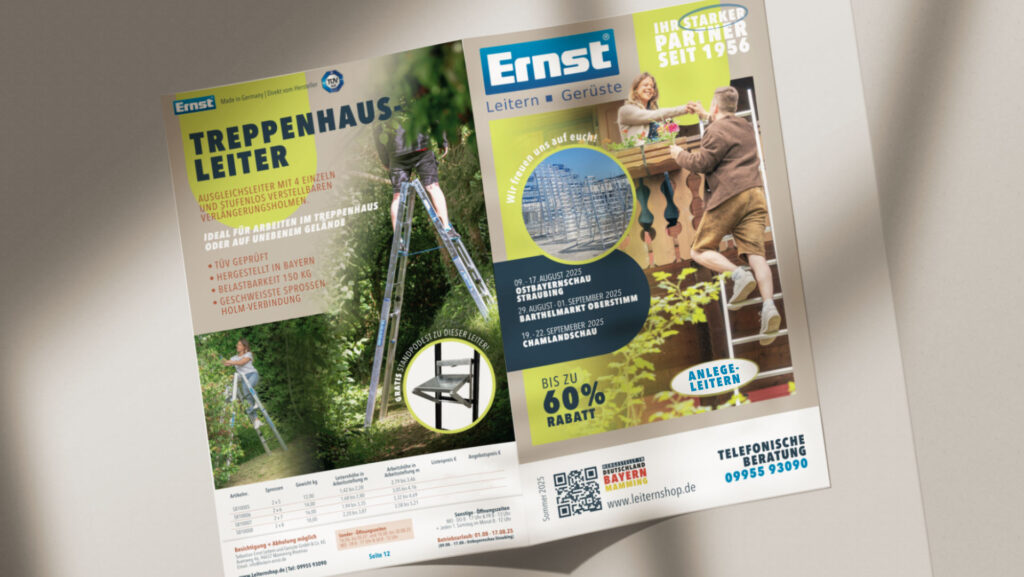 Prospekt Leitern Ernst 2025 Herbst